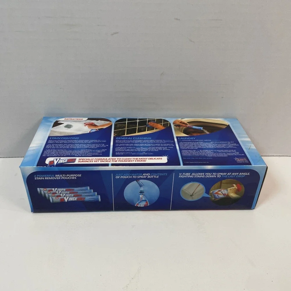 InVinceable Stain Remover 9oz Blue Multi-Purpose Cleaner Laundry‎ Booster